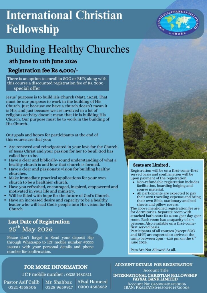building healthy churches